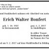 Bonfert Erich Walter 1927-2017 Todesanzeige